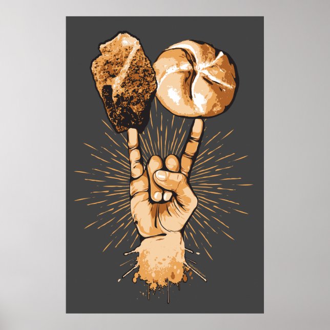 Rock and Roll Poster (Vorne)