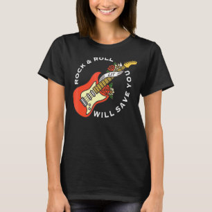 Rock and Roll Rette dir lange Live Rock und Ro T-Shirt