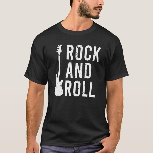 Rock and Roll Rocker T-Shirt (Vorderseite)