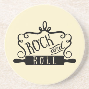 Rock-and-Roll Sandstein Untersetzer