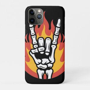 Rock and Roll Skeletthand: Classic Rock On Zeichen Case-Mate iPhone Hülle
