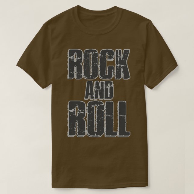 Rock and Roll T-Shirt (Design vorne)
