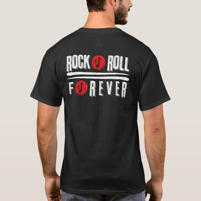 Rock and Roll T-Shirt (Rückseite)
