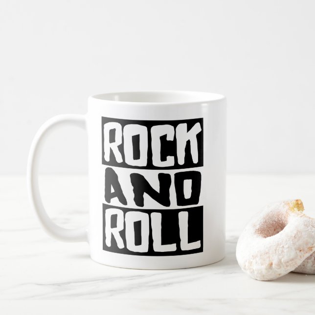 Rock-and-Roll Tasse (Mit Donut)