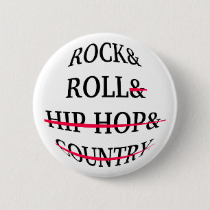 Rock and Roll Text Button