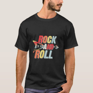 Rock And Roll Vintage Konzerband Retro Rock Musik T-Shirt