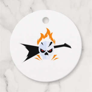 Rock and Roll Wedding Geschenkanhänger