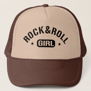 Rock-and-Rollmädchen Truckerkappe