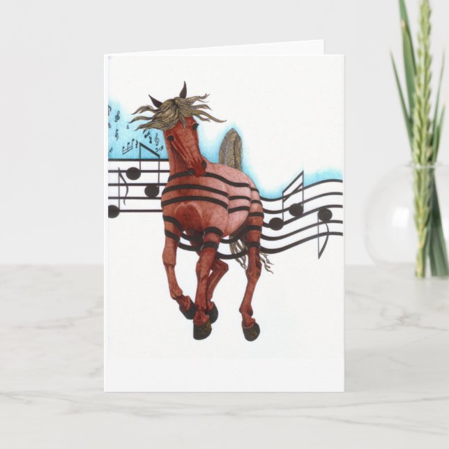 Rock-and-Rollrodeo Karte (Vorderseite)