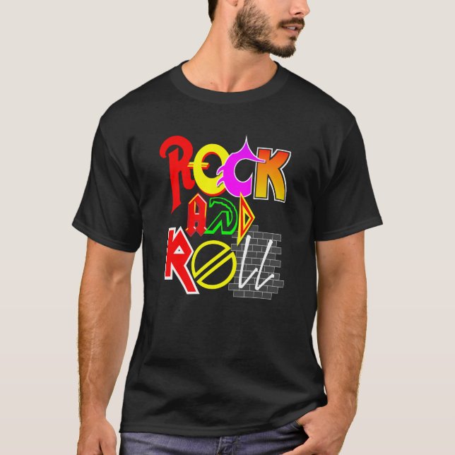 Rock-and-Rollt-shirt T-Shirt (Vorderseite)