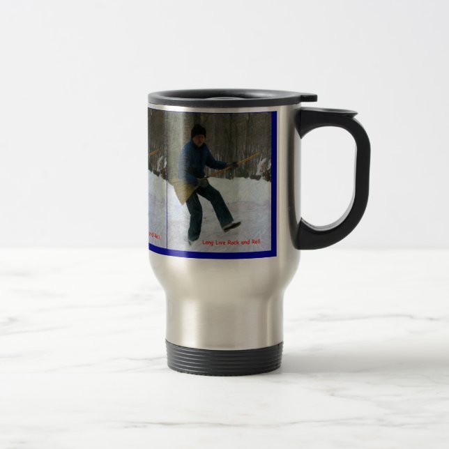 Rock-and-RollTasse Reisebecher (Rechts)
