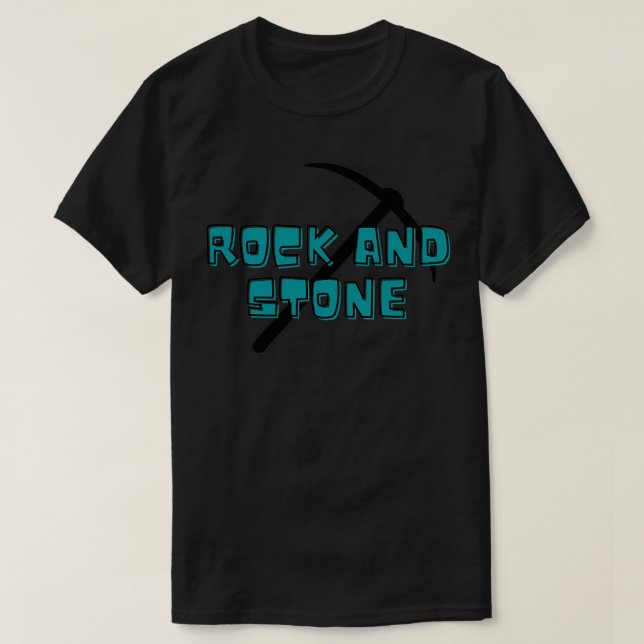Rock and Stone Classic TShirt (Design vorne)