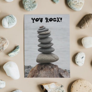 Rock Art Cairn Typ Geburtstag Karte