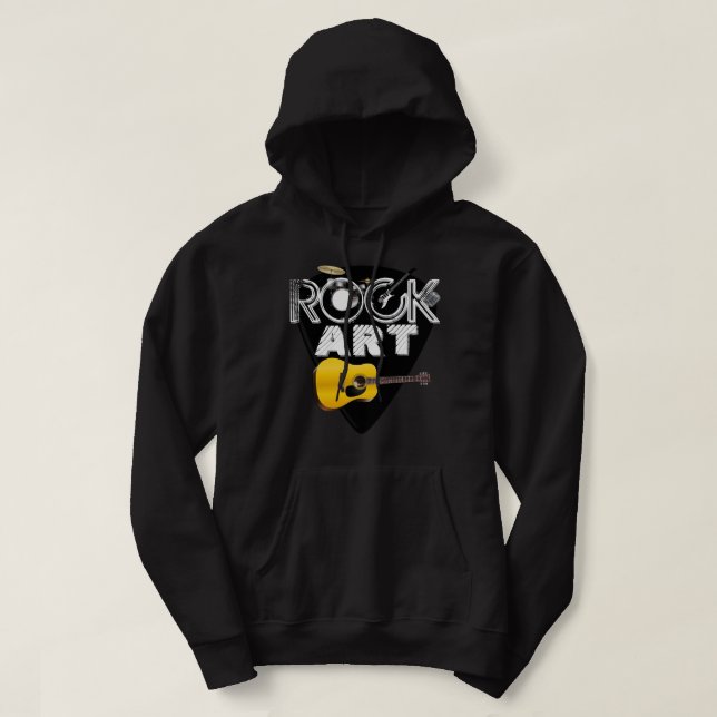 Rock Art Music Hoodie (Design vorne)