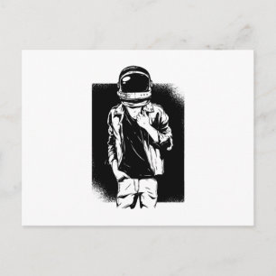 Rock Astronaut Postkarte