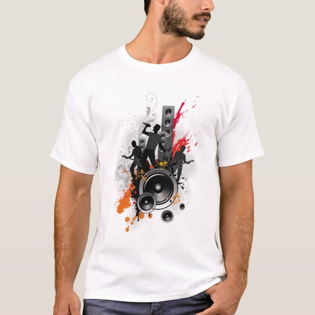 Rock-Band-Shirt T-Shirt (Vorderseite)