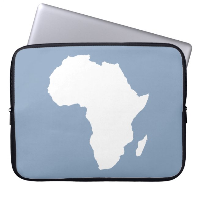 Rock Blue Audacious Africa Laptopschutzhülle (Vorderseite)