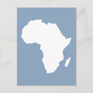 Rock Blue Audacious Africa Postkarte