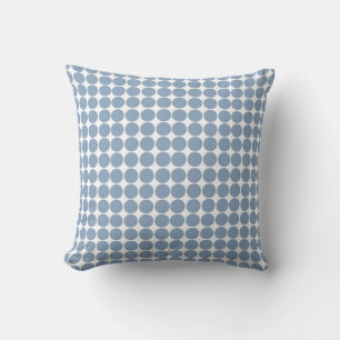 Rock Blue Safari Dot Pillow Kissen