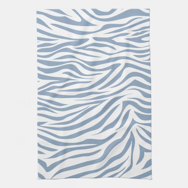 Rock Blue Safari Zebra Küchentuch (Vertikal)