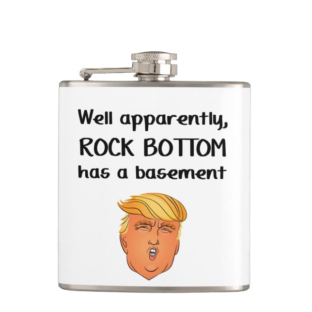 Rock Bottom Flachmann (Vorderseite)
