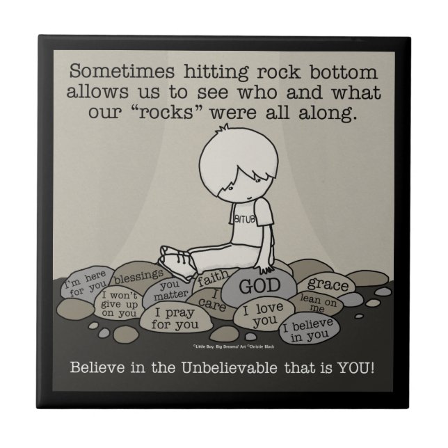 Rock Bottom Fliese (Vorderseite)