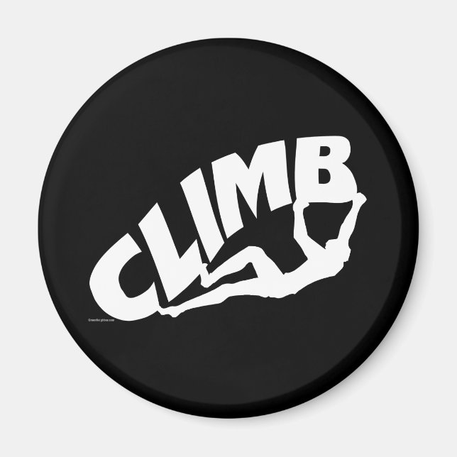 Rock Bouldering Climbing Magnet (Vorne)