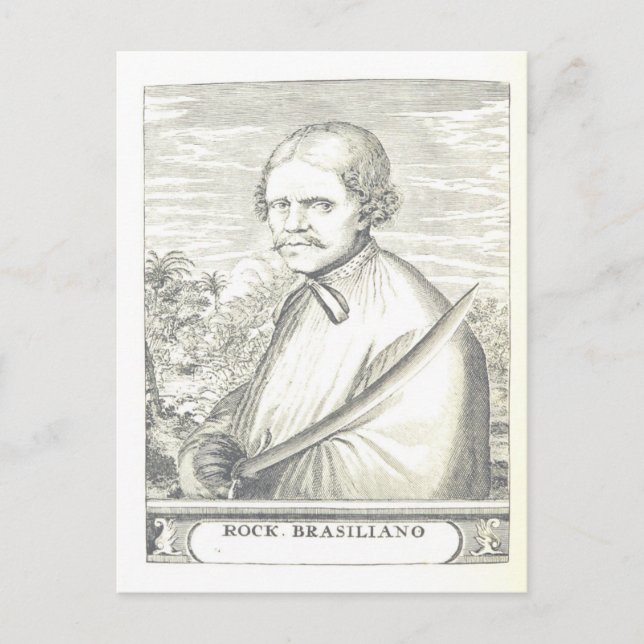 Rock Brasiliano Postkarte (Vorderseite)