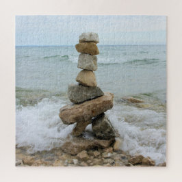 Rock Cairn am See - 20x20 - 676 Stk. Puzzle