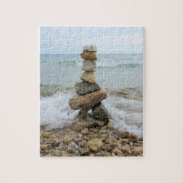 Rock Cairn am See - 8x10 - 110 Stk. Puzzle