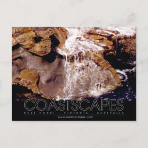 Rock Cascade-Foto Postkarte