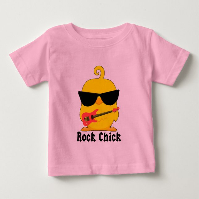 Rock chick baby t-shirt (Vorderseite)