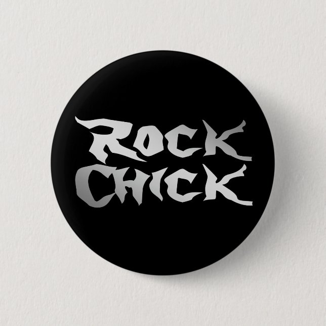 Rock Chick Button (Vorderseite)