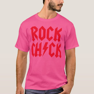 Rock Chick Hard Rock Rockmusik Heavy Metal Mädchen T-Shirt