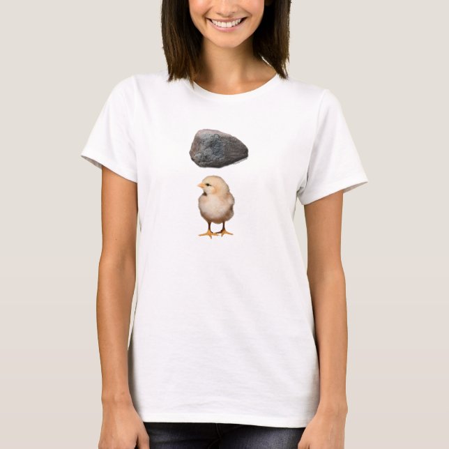 Rock + Chick T-Shirt (Vorderseite)
