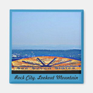 Rock City, Lookout Mountain Magnet