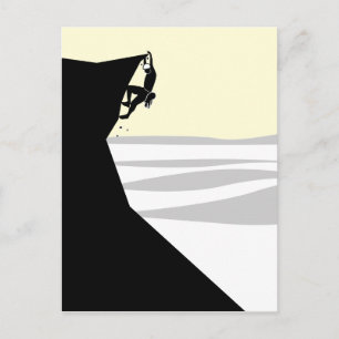 Rock Climber 1 Postkarte