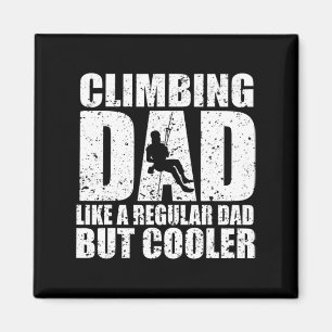Rock Climber Bouldering Vintag Retro Rock Climbin Magnet