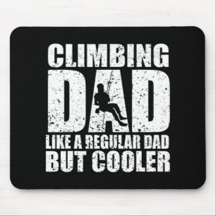 Rock Climber Bouldering Vintag Retro Rock Climbin Mousepad