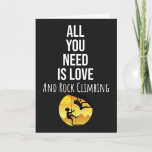 Rock Climber Cards Klettersport Boulding Cool Karte