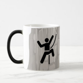 Rock Climber Design-Tasse Verwandlungstasse