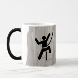 Rock Climber Design-Tasse Verwandlungstasse