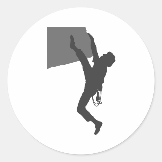 Rock Climber Sticker (Vorderseite)