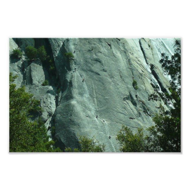 Rock Climbers auf El Capitan Fotodruck (Vorne)