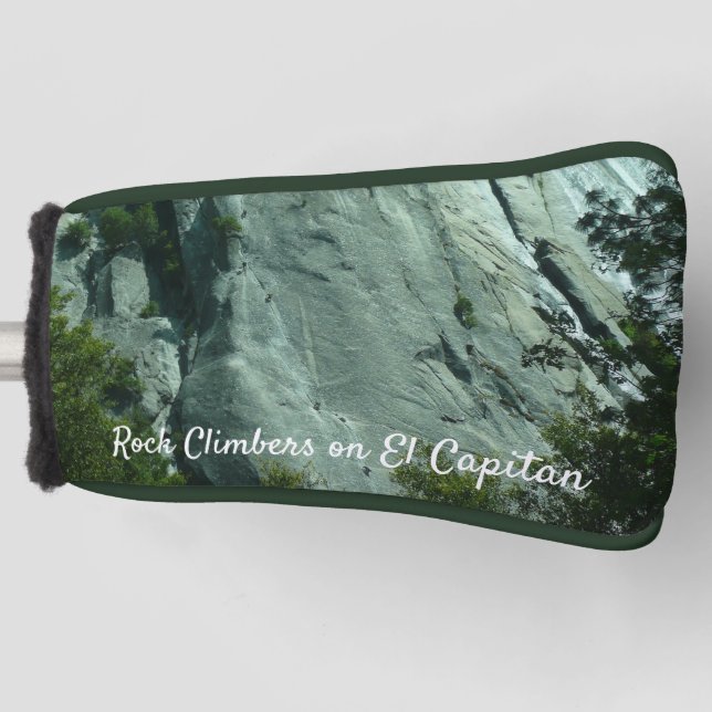 Rock Climbers auf El Capitan Golf Headcover (Vorderseite)