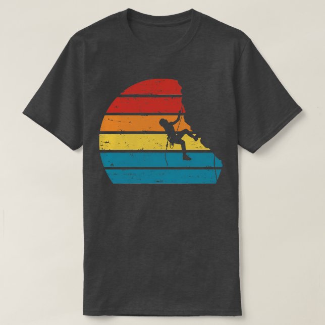 Rock Climbing 1 T-Shirt (Design vorne)