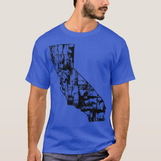 Rock Climbing California Rock Climber Staat Map Cl T-Shirt