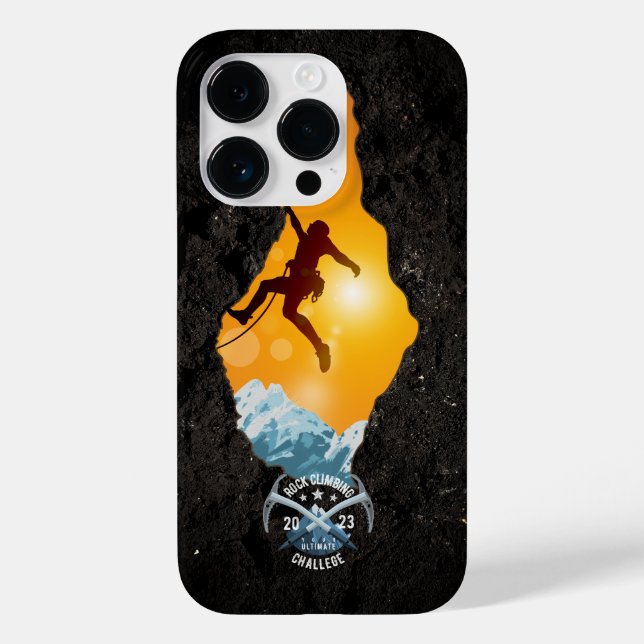 Rock Climbing | Case-Mate iPhone Hülle (Rückseite)