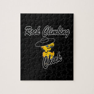 Rock Climbing Chick #4 Puzzle