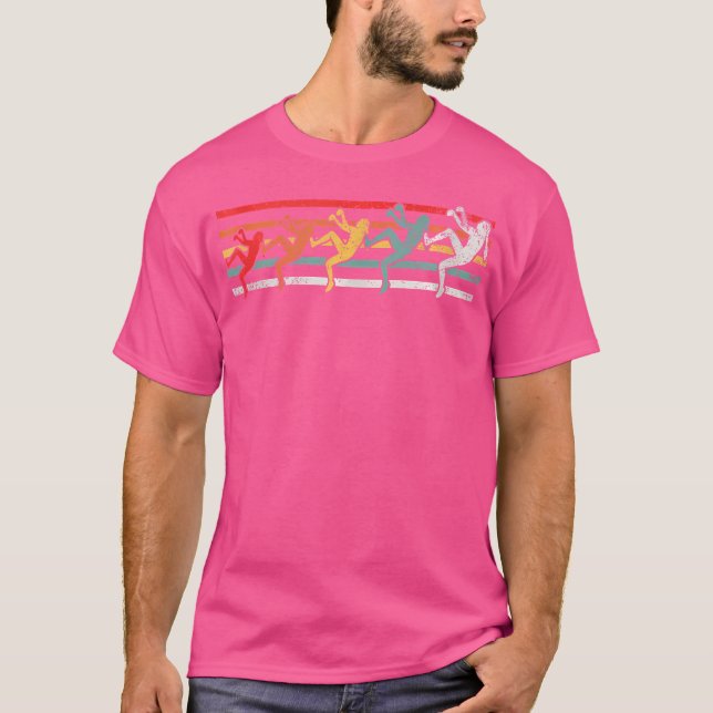 Rock Climbing Climber Bouldering T-Shirt (Vorderseite)